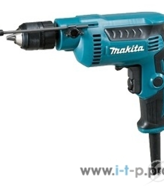 Дрель-шуруповерт Makita DP2011, 370 Вт, 28 Нм, щеточный