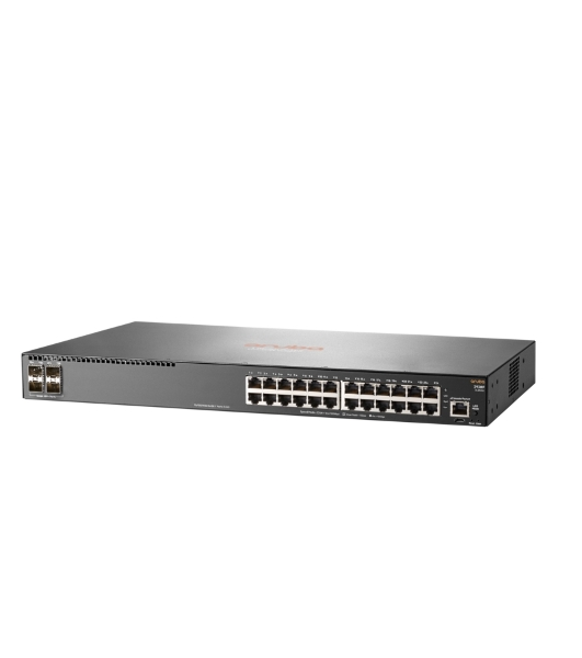Коммутатор HPE Aruba 2930F 24G 4SFP+, 24×1 Гбит/с + 4×10 Гбит/с SFP+, управляемый