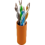 Кабель информационный NTSS NTSS-IN-UTP4-5Е-LSZH-OR кат.5E U/UTP 4X2X24AWG LSZH внутренний 305м оранжевый, фото4