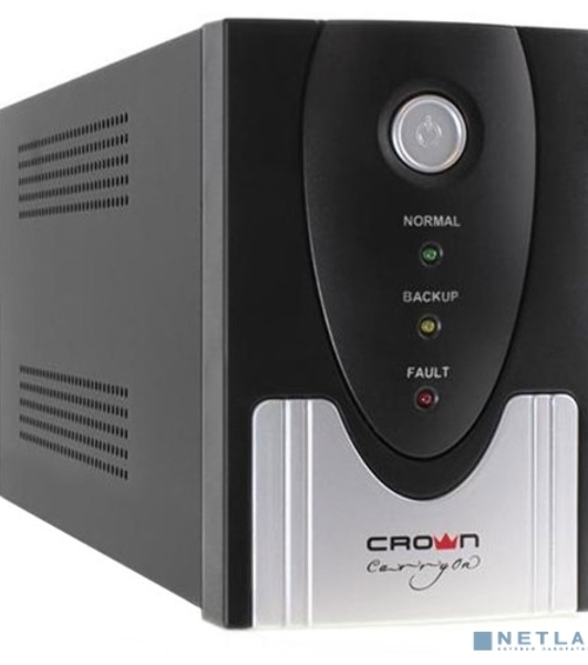 Источник бесперебойного питания Crown CMU-SP800 COMBO USB/800 ВА\480 Вт/7 x компьютерная/евророзетка (C13/Schuko)