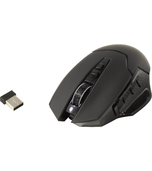 Мышь беспроводная Redragon Mirage Pro черный, 8000 dpi, радиоканал, USB, кнопки - 9