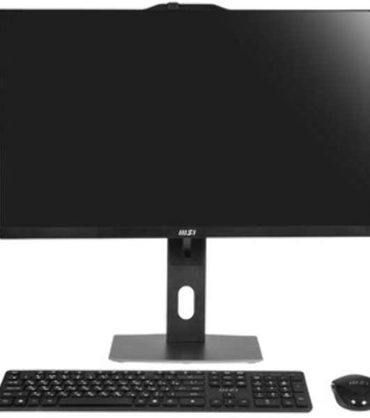 Моноблок MSI Modern AM272P 1M AiO 27' FHD (1920x1080)IPS AG Non-touch, Core i3-100U (1.2GHz), 8Gb DDR5(1x8Gb),512Gb SSD M.2,Intel UHD,WiFi,BT,camera,WirelessKB&mouse Eng/Rus,NoOS,1y w-ty,черный (9S6-AF8231-1033)