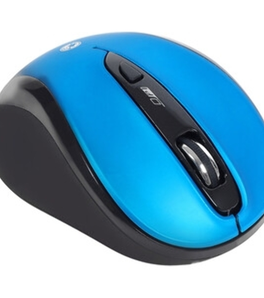 Мышь беспроводная беззвучная Smartbuy 612AG синяя, Blue LED SBM-612AG-BK