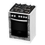 Плита газовая Gefest ПГ 6500-02 0313 черный, конфорок 4 шт, духовка 52 л, 60 см x 85 см x 60 см, фото3