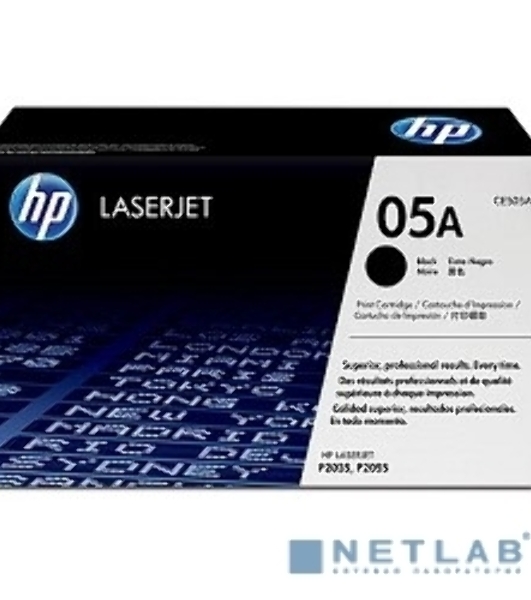 Картридж лазерный HP CE505XD черный двойная упаковка для LJ P2055 2 x 6500 стр