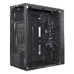 Компьютерный корпус Minitower ExeGate mEVO-9302-RGb (mATX, без БП, 2хUSB+1хUSB 3.0, HD аудио, черный с RGb подсветкой), фото9