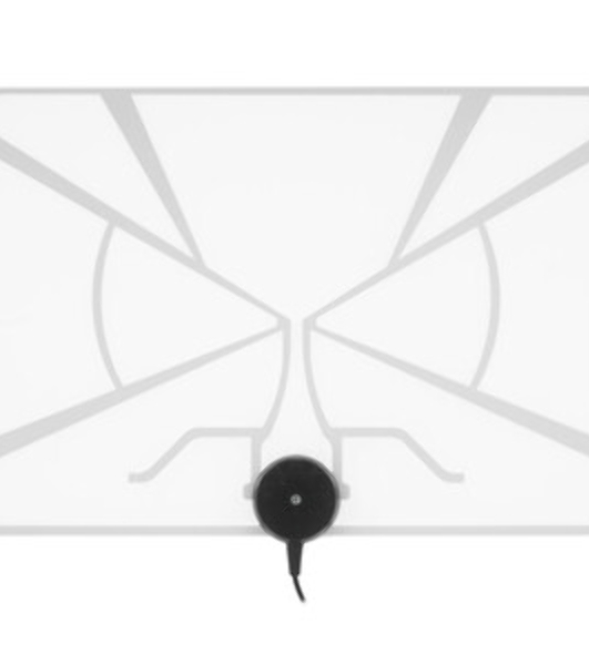 ТВ антенна Perfeo 'RADAR', активная, встр. усилитель, питание от ресивера 5V, DVB-T2
