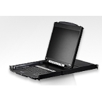 КВМ-консоль ATEN 16P Dual RAIL LCD KVMP SWITCH 19INCH, фото 1