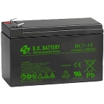 Батарея для ИБП B.B.Battery BC 7.2-12 (12V 7.2Ah), фото2