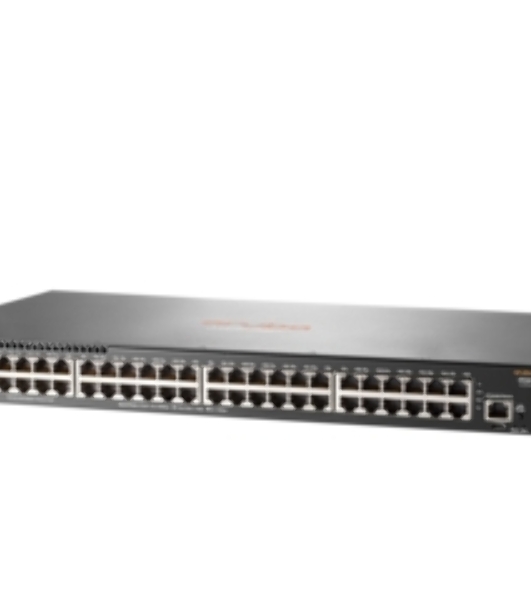 Коммутатор HPE Aruba 2930F 48G 4SFP+, 48×1 Гбит/с + 4×10 Гбит/с SFP+, управляемый