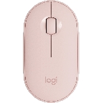 Мышь беспроводная Logitech Pebble M350 розовый, 1000 dpi, радиоканал, Bluetooth, USB, кнопки - 3, фото24
