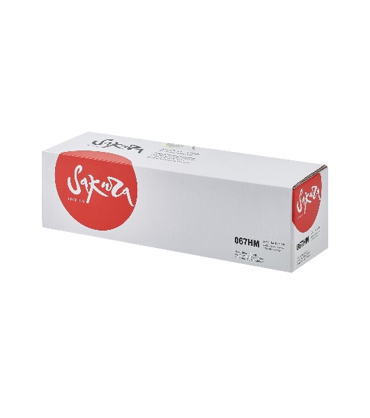 Картридж Sakura 067HM (5104C002) для Canon, пурпурный, 2350 к.