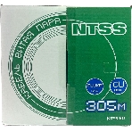 Кабель информационный NTSS NTSS-IN-UTP4-5Е-LSZH-OR кат.5E U/UTP 4X2X24AWG LSZH внутренний 305м оранжевый, фото2