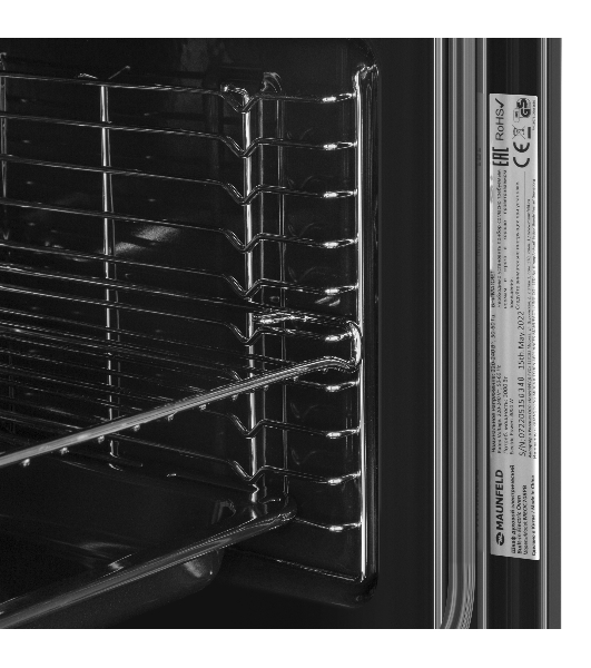 Шкаф духовой электрический Maunfeld MEOC708PB, встраиваемый