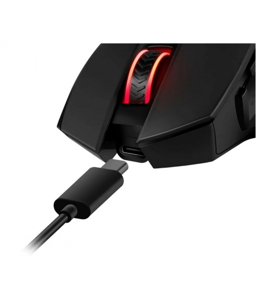 Мышь беспроводная Redragon Mirage Pro черный, 8000 dpi, радиоканал, USB, кнопки - 9