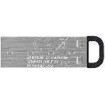 Флешка USB Kingston DataTraveler KYSON (DTKN/64GB), 64Gb, USB 3.2 Gen 1, R/W 200/60, серебристый/черный, фото6