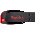 Флешка USB Sandisk CZ50 Cruzer Blade (SDCZ50-016G-B35), 16Gb, USB 2.0, R/W 15/4, черный/красный, фото14