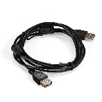 Удлинитель USB 2.0 ExeGate EX-CCF-USB2-AMAF-1.8F (Am/Af, позолоченные контакты, ферритовые кольца, 1,8м), фото2