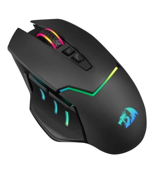 Мышь беспроводная Redragon Mirage Pro черный, 8000 dpi, радиоканал, USB, кнопки - 9