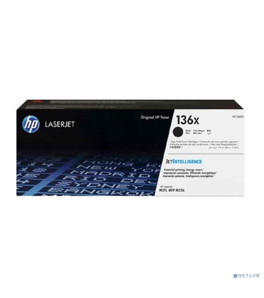 Картридж лазерный HP 136X черный Original LaserJet Toner Cartridge