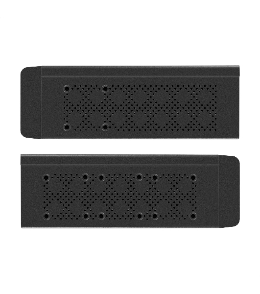 Компьютерный корпус Desktop ExeGate FL-102-TPS450 (mini-ITX, БП TPS450 с вент. 8см, 2*USB + 1*USB 3.0, аудио, черный)