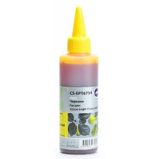 Чернила Cactus CS-EPT6734 желтый (100мл) Epson L800