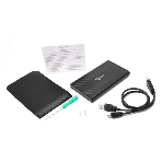 Внешний корпус для HDD Gembird EE2-U2S-5 2.5' EE2-U2S-5, черный, USB 2.0, SATA, фото5
