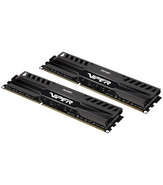 Оперативная память Patriot Viper 3, DDR3, 16GB (2x8 GB), 1866 MHz, CL10, DIMM, радиатор, черный