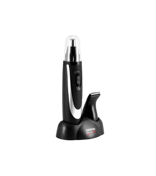 Триммер Centek CT-2177 черный/серебристый