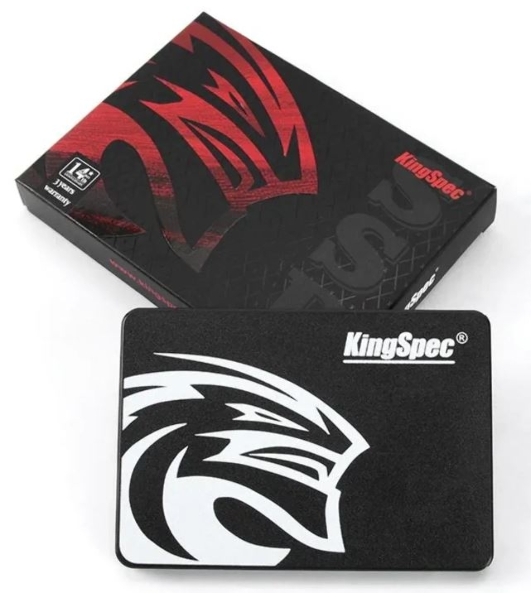 Накопитель SSD KingSpec P4-240, 240Gb, SATA III, 2.5', R/W 570/500