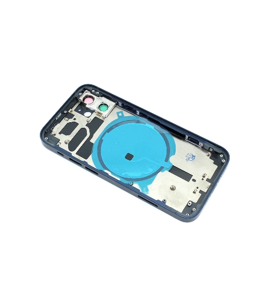 Задняя крышка (корпус) в сборе с рамкой для Apple iPhone 12 Mini синяя