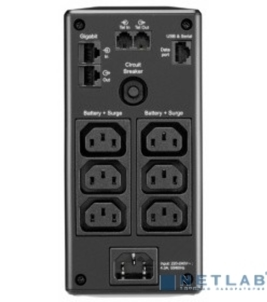 Источник бесперебойного питания APC Back-UPS Pro BR 650VA/390W