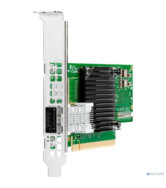 Адаптер Infiniband ConnectX®-6 VPI adapter card, HDR IB (200Gb/s) and 200GbE, single-port QSFP56, PCIe4.0 x16, tall bracket