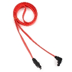 Кабель интерфейсный SATA Cablexpert CC-SATAM-DATA90-0.8M, 80 см, угловой разъем, 7pin/7pin, защелка, пакет, фото3
