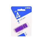 Флешка USB Smartbuy Quartz violet (SB4GbQZ-V), 4Gb, USB 2.0, R/W 20/10, фиолетовый, фото3