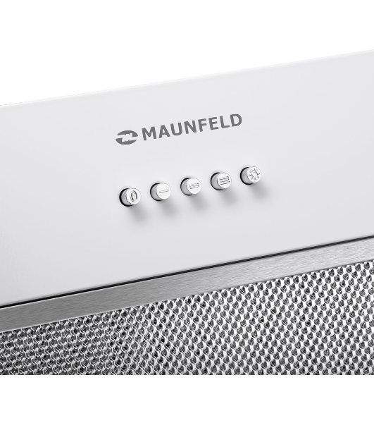 Вытяжка встраиваемая Maunfeld THAMES 601PM белый, 60 см, 850 куб. м/ч, 44 дБ