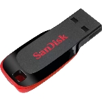 Флешка USB Sandisk CZ50 Cruzer Blade (SDCZ50-016G-B35), 16Gb, USB 2.0, R/W 15/4, черный/красный, фото12