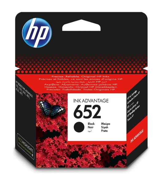Картридж струйный HP №652 (F6V25AE) черный, 360 стр., для DJ IA 1115/2135/3635/4535/3835/4675