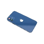 Задняя крышка (корпус) в сборе с рамкой для Apple iPhone 12 Mini синяя, фото 1