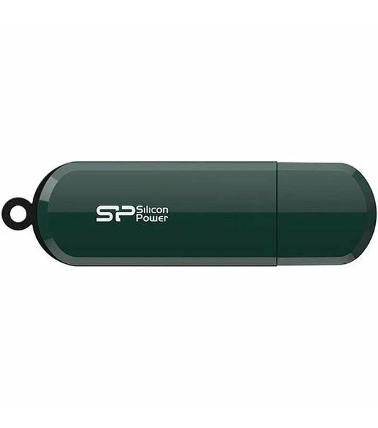 Флешка USB 16Gb Silicon Power LuxMini 320, USB 2.0, Зеленый