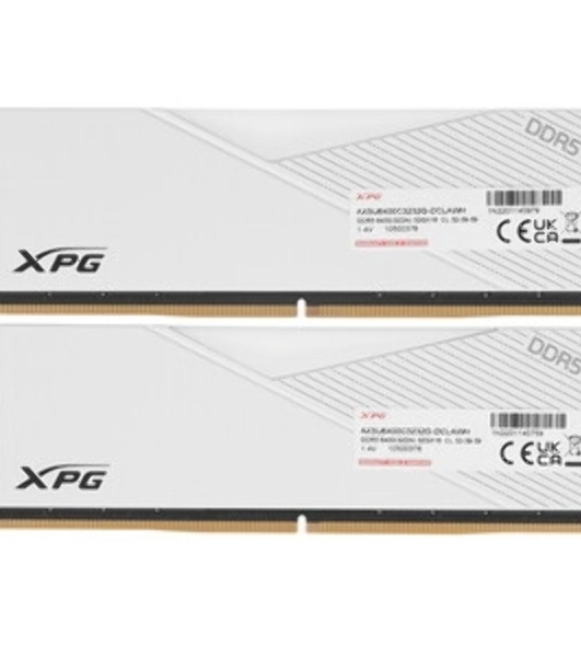 Оперативная память XPG Lancer, DDR5, 64GB (2x32GB), 6400MHz, CL32, DIMM, с радиаторами, RGB, черный