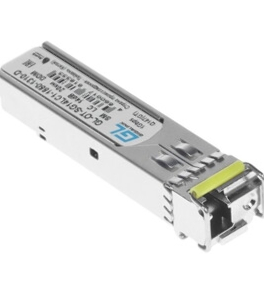 Сетевое оборудование GIGALINK GL-OT-SG14LC1-1550-1310-D Модуль SFP, WDM, 1Гбит/c, одно волокно SM, LC, Tx:1550/Rx:1310 нм, DDM, 14 дБ (до 20 км)