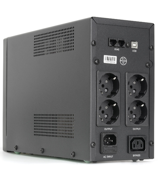 Источник бесперебойного питания Crown CMU-SP1500EURO USB/1500 ВА/900 Вт/1 х IEC 320 C13 (компьютерная), 4 х CEE 7 (евророзетка)