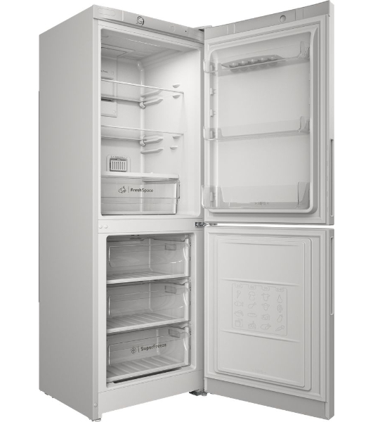 Холодильник Indesit ITR 4160 W белый двухкамерный 179/78л морозилка снизу