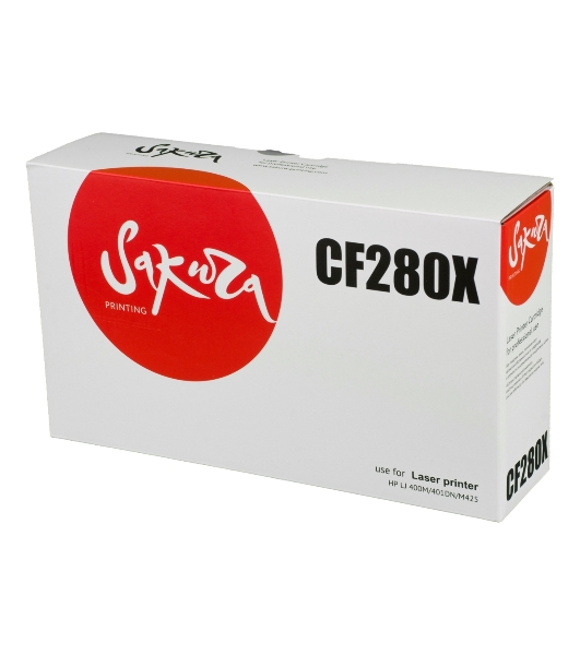 Картридж лазерный Sakura CF280X для HP LJ 400M/401DN,M425, черный, 6900 к.