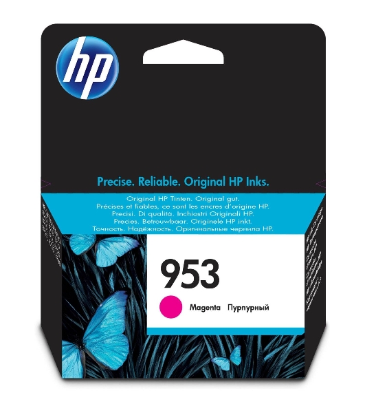 Картридж струйный HP 953 F6U13AE пурпурный для HP OJP 8710/8715/8720/8730/8210/8725 (700 стр.)