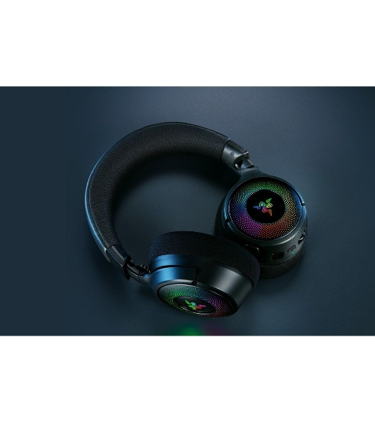 Гарнитура Razer Kraken V4 чёрный, беспроводная, bluetooth, до 70 ч, подсветка