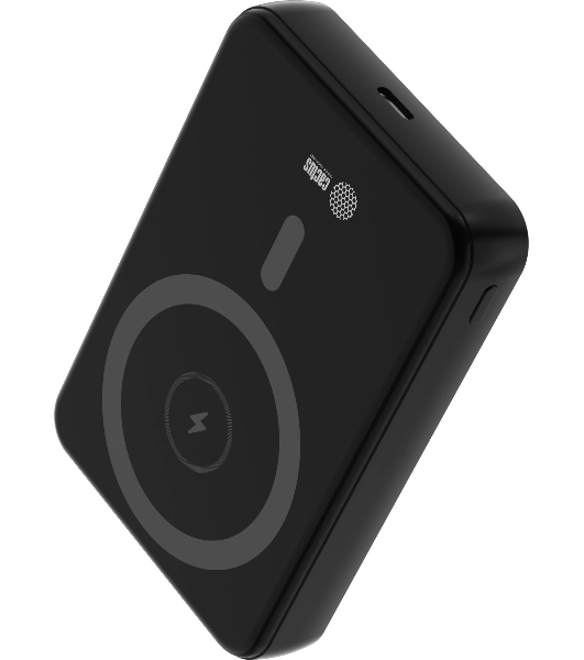 Портативный аккумулятор Cactus CS-PBFSUA-10000 10000mAh 22.5W 4.5A USB-C беспров.зар. черный