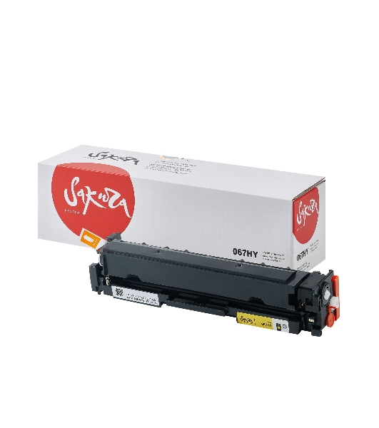 Картридж Sakura 067HY (5103C002) для Canon, желтый, 2350 к.