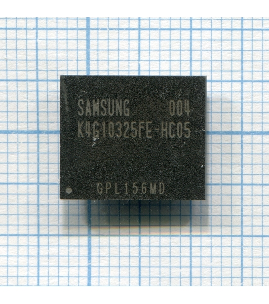 Видеопамять GDDR5 128MB Samsung K4G10325FE-HC05